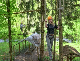 High rope parcours XL